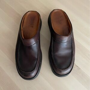 Vintage Timberland leather Y2K clog slip on shoes
